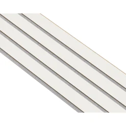 Akustikpanel ^ I-Wood AKUSTIKPANEL EG HVIDMALET 16 X 300 X 2400 MM