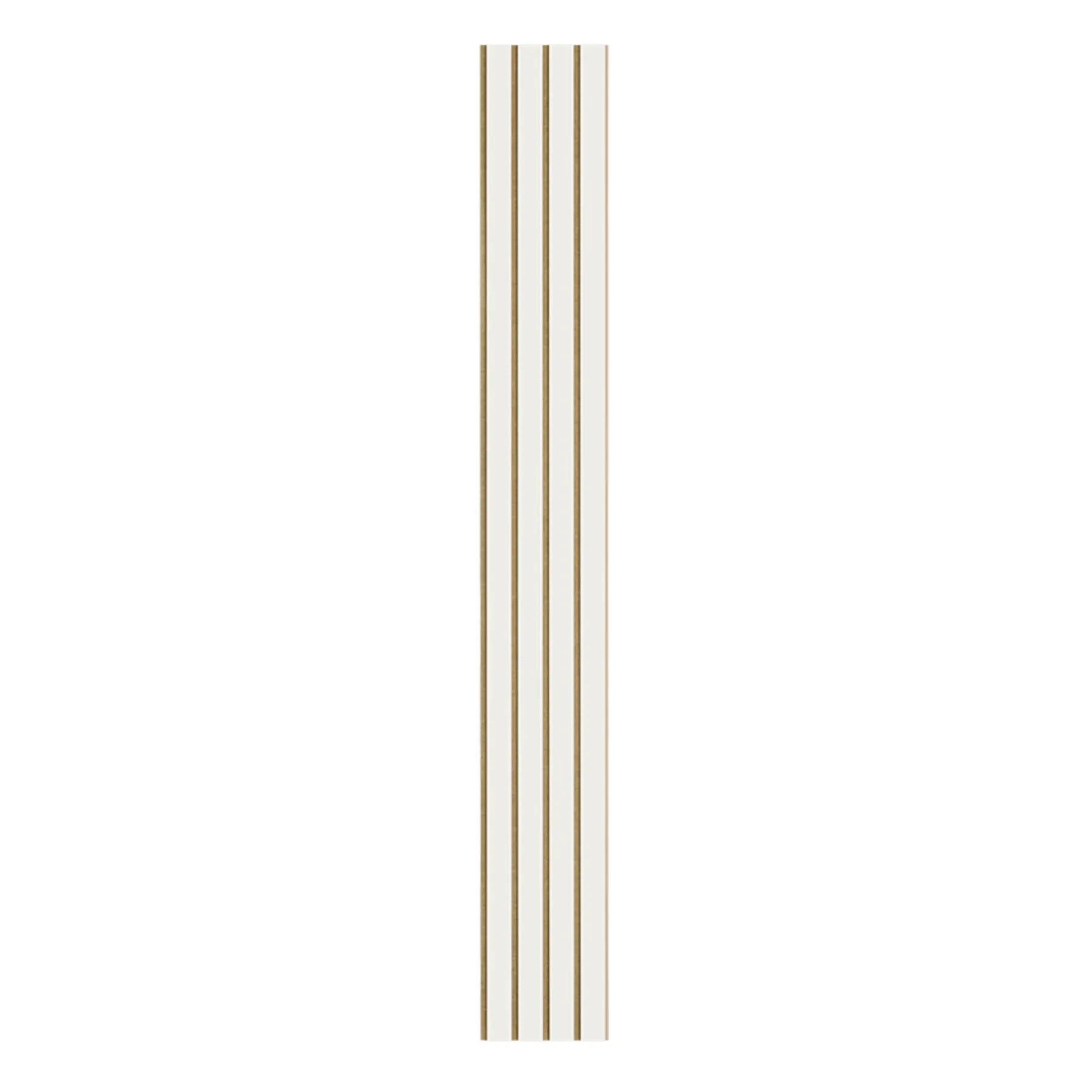 Akustikpanel ^ I-Wood AKUSTIKPANEL EG HVIDMALET 16 X 300 X 2400 MM