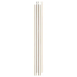 Akustikpanel ^ I-Wood AKUSTIKPANEL EG HVIDMALET 16 X 300 X 2400 MM