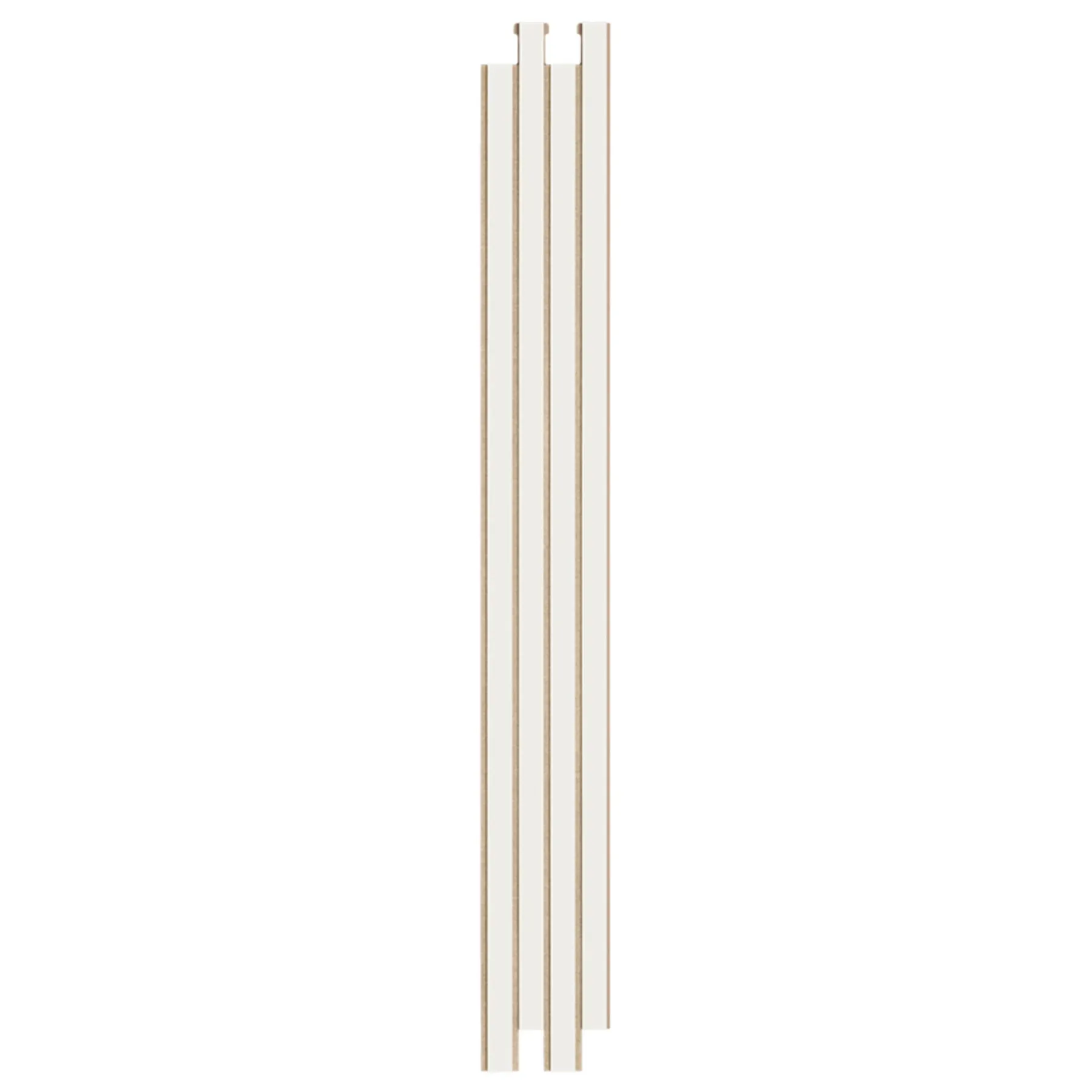 Akustikpanel ^ I-Wood AKUSTIKPANEL EG HVIDMALET 16 X 300 X 2400 MM