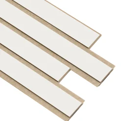 Akustikpanel ^ I-Wood AKUSTIKPANEL EG HVIDMALET 16 X 300 X 2400 MM