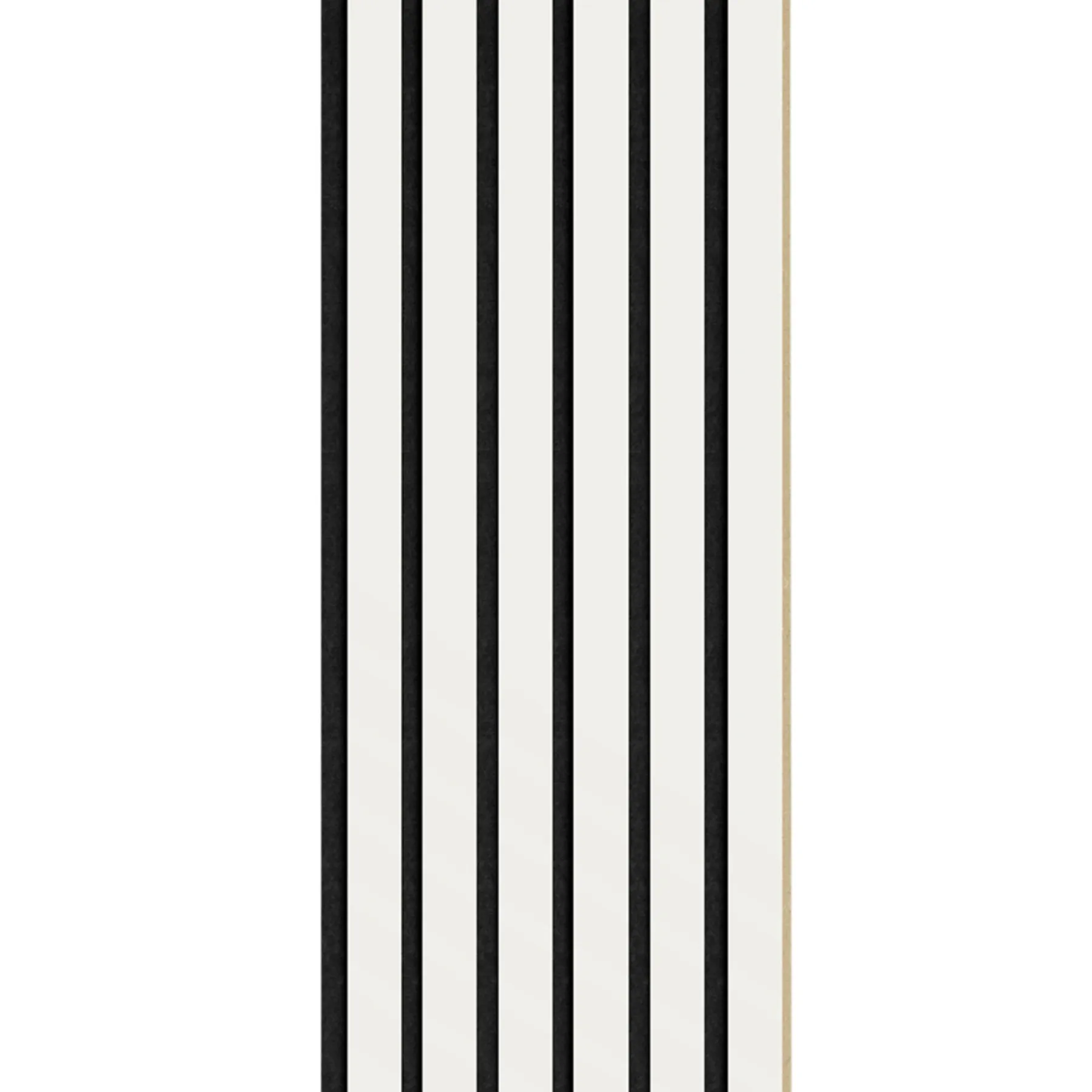 Akustikpanel ^ I-Wood AKUSTIKPANEL EG HVIDMALET 16 X 300 X 2400 MM
