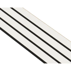 Akustikpanel ^ I-Wood AKUSTIKPANEL EG HVIDMALET 16 X 300 X 2400 MM