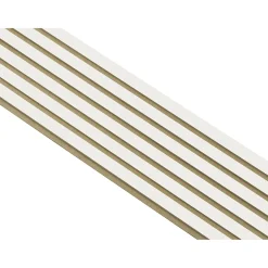 Akustikpanel ^ I-Wood AKUSTIKPANEL EG HVIDMALET 16 X 300 X 2400 MM