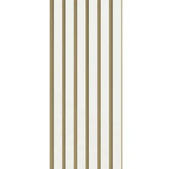 Akustikpanel ^ I-Wood AKUSTIKPANEL EG HVIDMALET 16 X 300 X 2400 MM