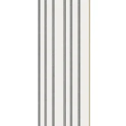 Akustikpanel ^ I-Wood AKUSTIKPANEL EG HVIDMALET 16 X 300 X 2400 MM