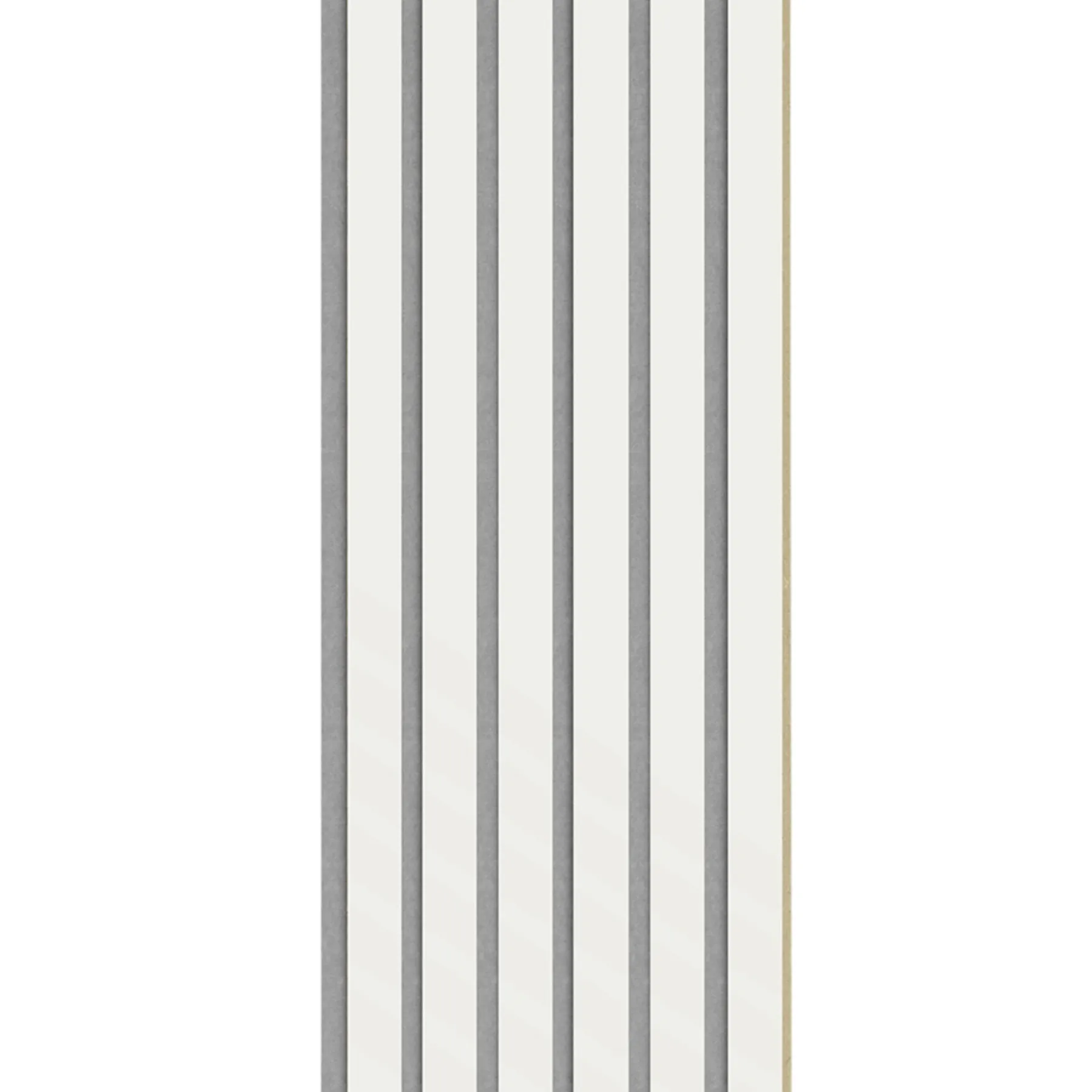 Akustikpanel ^ I-Wood AKUSTIKPANEL EG HVIDMALET 16 X 300 X 2400 MM