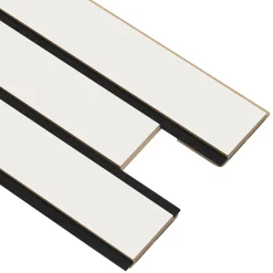 AKUSTIKPANEL EG HVIDMALET 16 X 300 X 2400 MM>I-Wood Sale