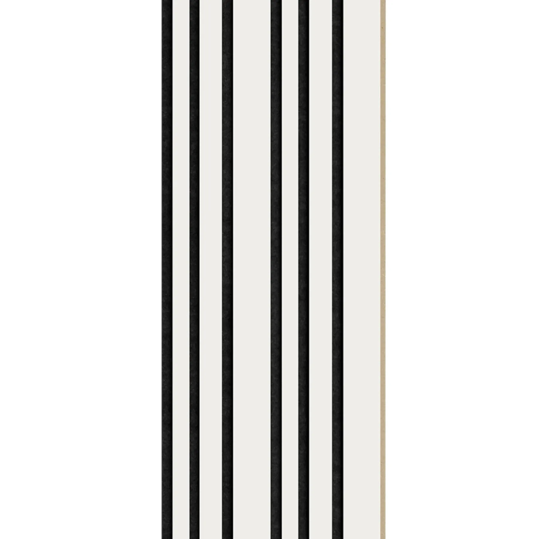 Akustikpanel ^ I-Wood AKUSTIKPANEL EG HVIDMALET 16 X 300 X 2400 MM