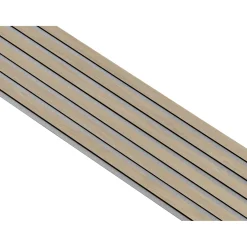 Akustikpanel ^ I-Wood AKUSTIKPANEL EG HVID OLIE 17 X 300 X 2400 MM