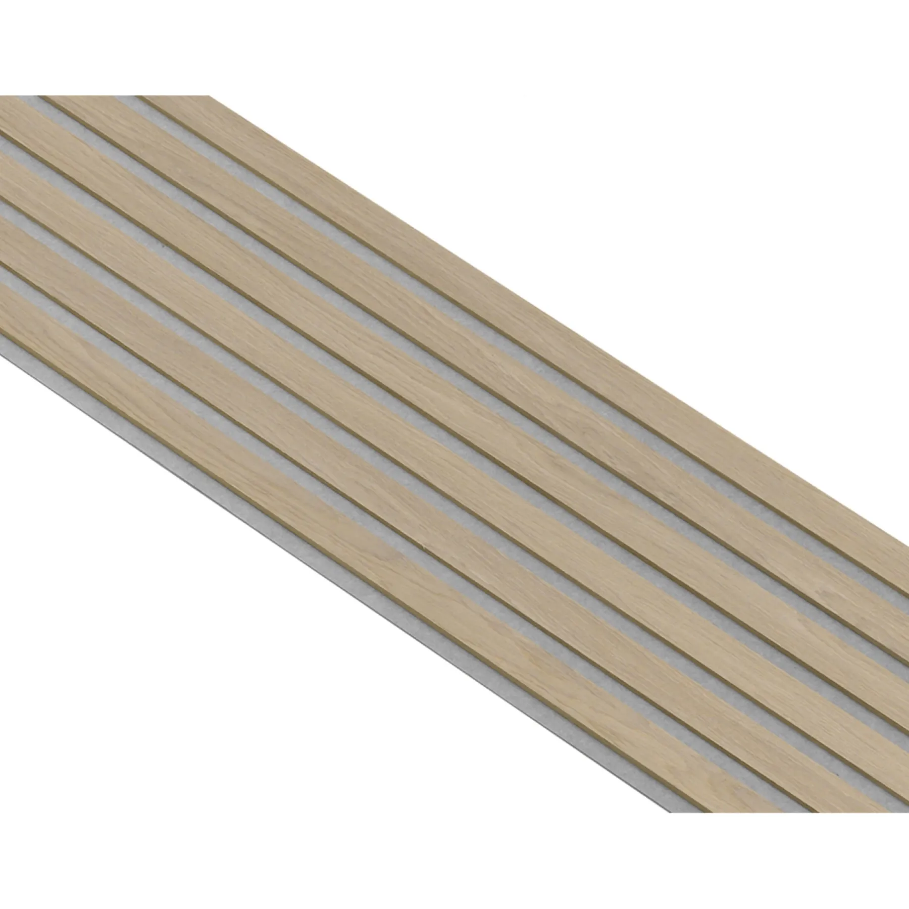 Akustikpanel ^ I-Wood AKUSTIKPANEL EG HVID OLIE 16 X 300 X 2400 MM
