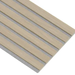 Akustikpanel ^ I-Wood AKUSTIKPANEL EG HVID OLIE 16 X 300 X 2400 MM