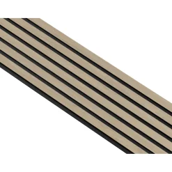Akustikpanel ^ I-Wood AKUSTIKPANEL EG HVID OLIE 17 X 300 X 2400 MM