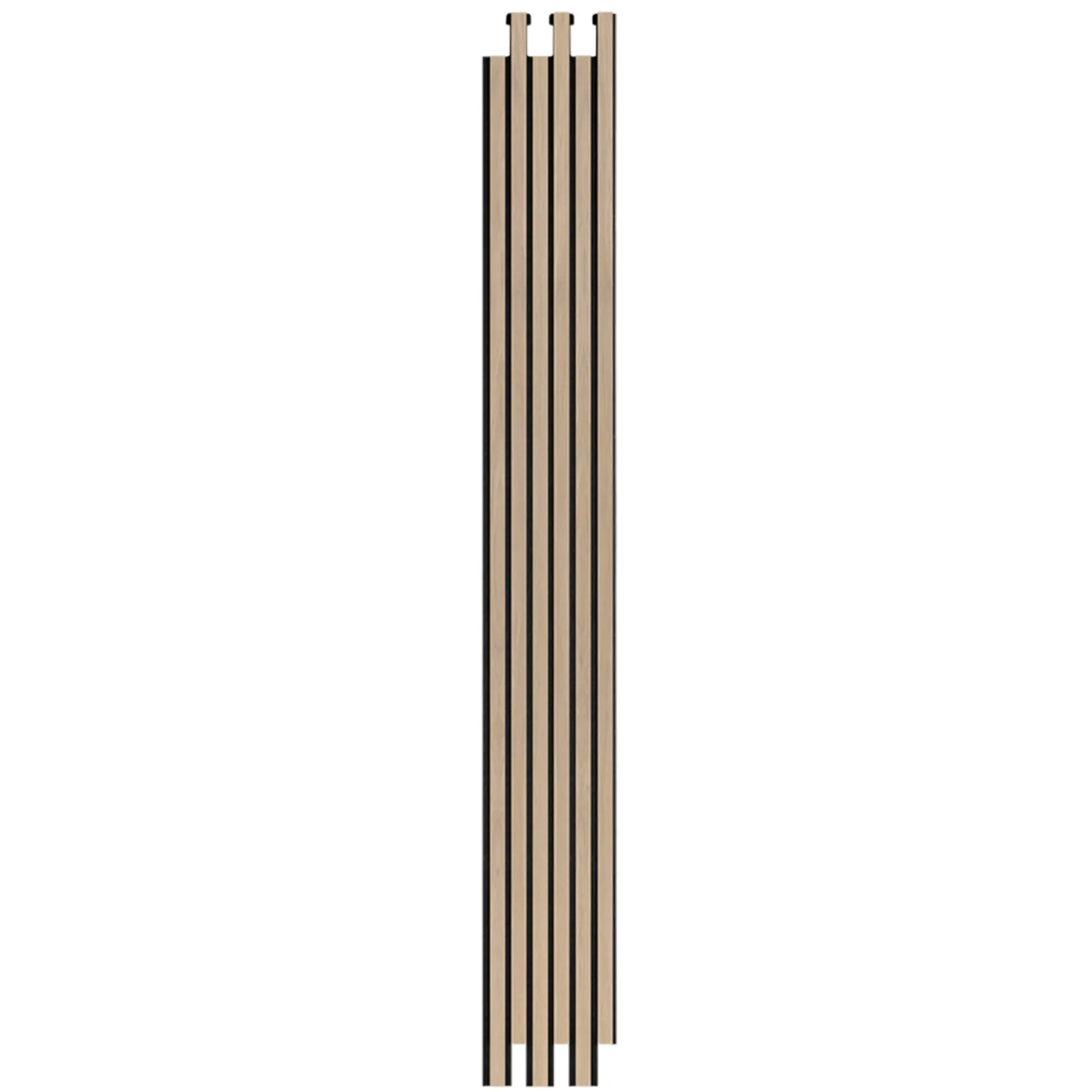 Akustikpanel ^ I-Wood AKUSTIKPANEL EG HVID OLIE 17 X 300 X 2400 MM