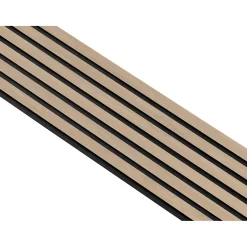 Akustikpanel ^ I-Wood AKUSTIKPANEL EG HVID OLIE 17 X 300 X 2400 MM