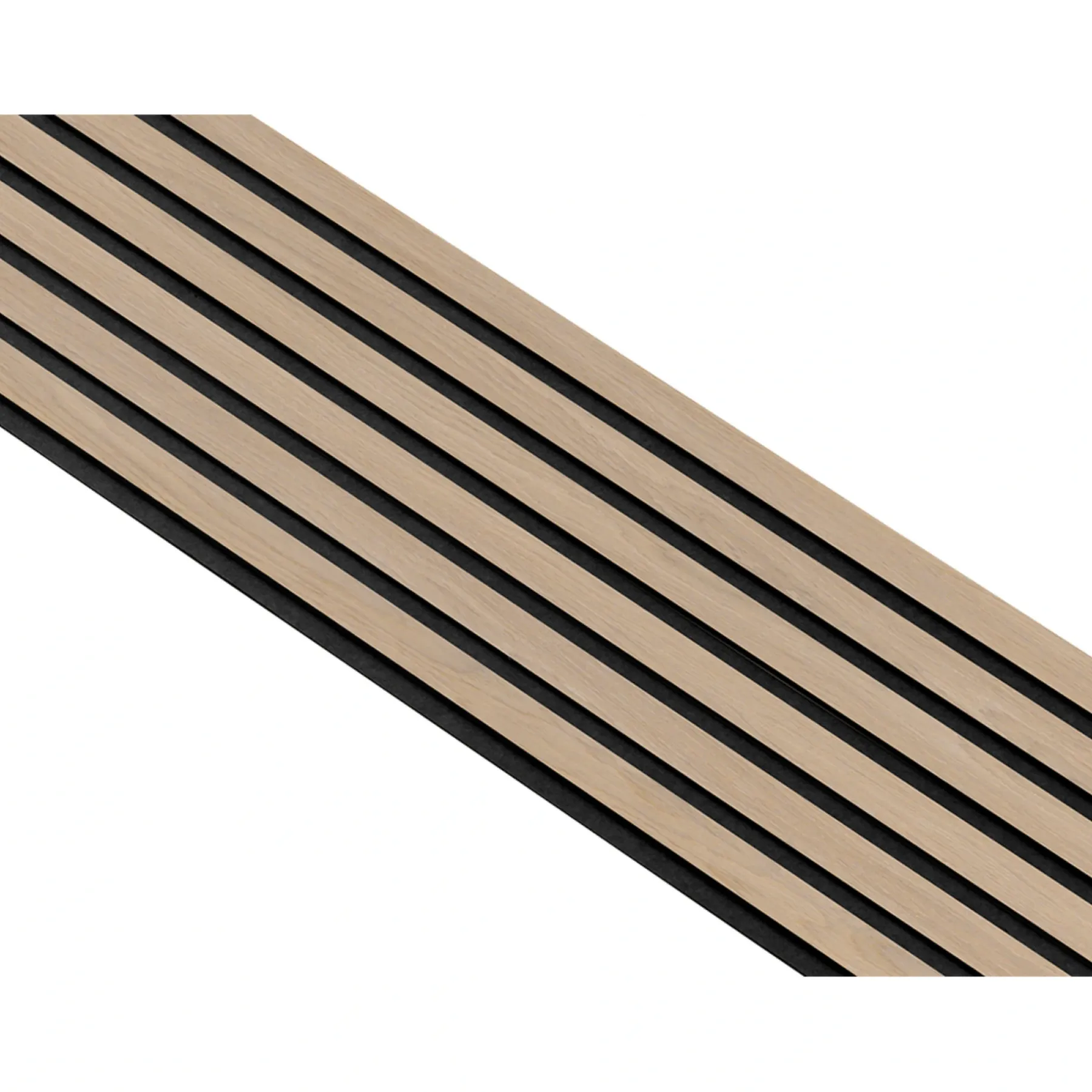 Akustikpanel ^ I-Wood AKUSTIKPANEL EG HVID OLIE 17 X 300 X 2400 MM