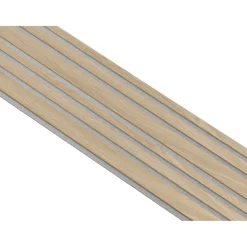 Akustikpanel ^ I-Wood AKUSTIKPANEL EG HVID OLIE 16 X 300 X 2400 MM