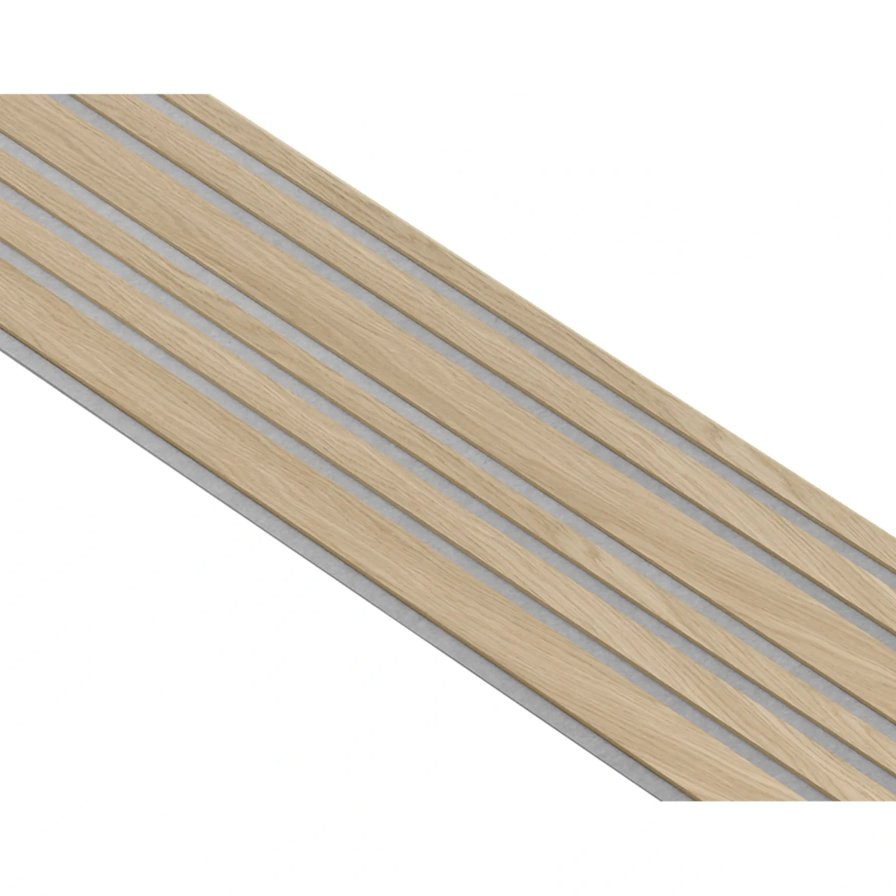 Akustikpanel ^ I-Wood AKUSTIKPANEL EG HVID OLIE 16 X 300 X 2400 MM