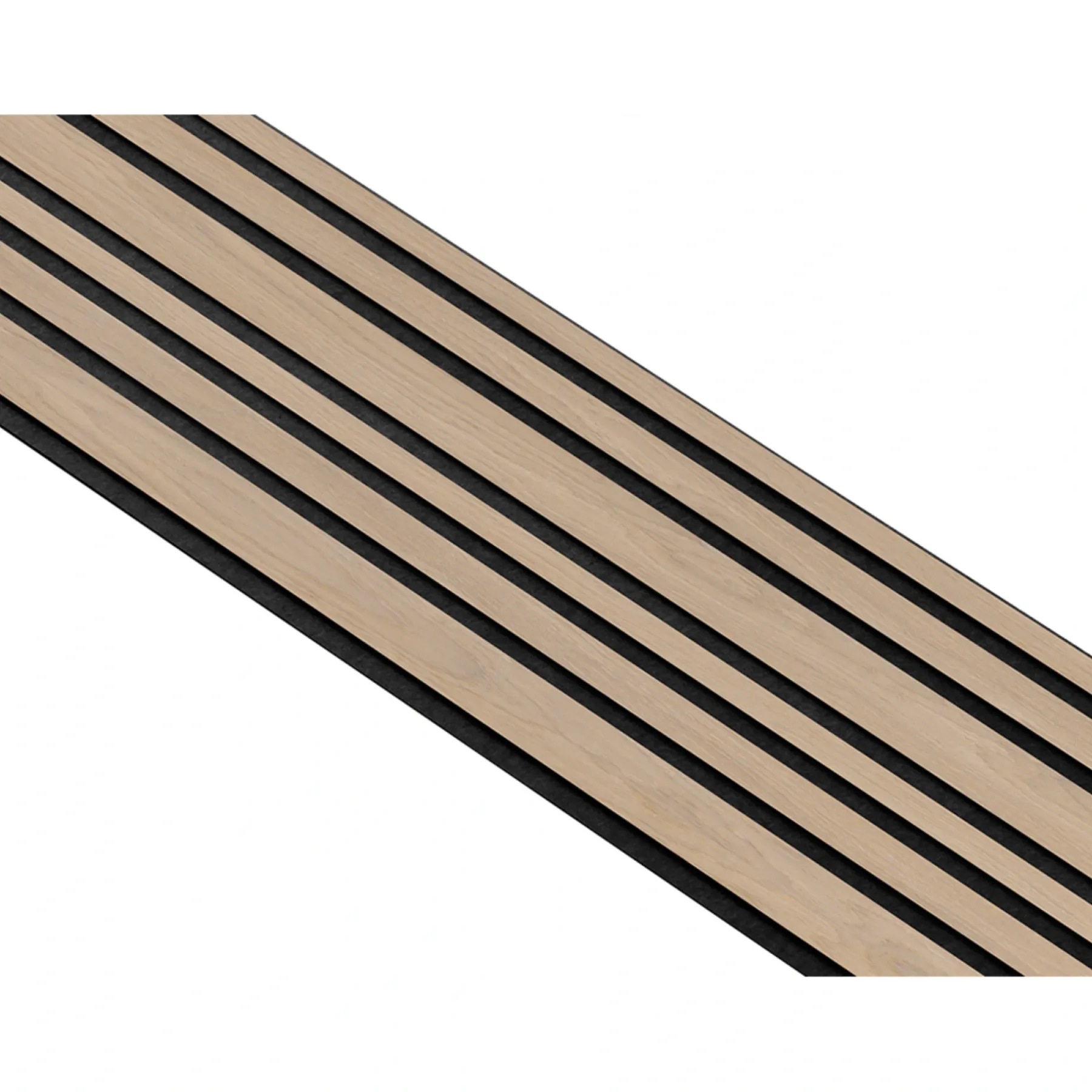 Akustikpanel ^ I-Wood AKUSTIKPANEL EG HVID OLIE 17 X 300 X 2400 MM