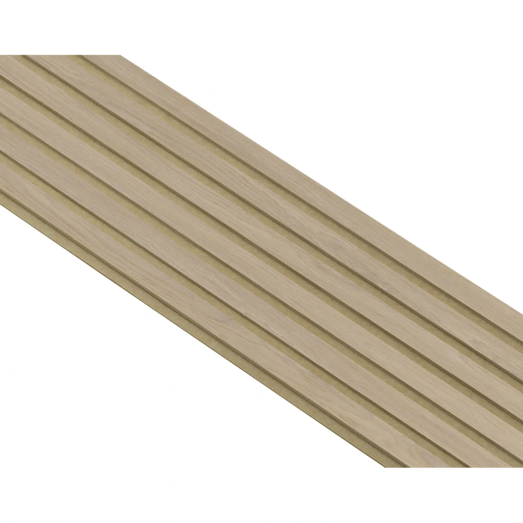 Akustikpanel ^ I-Wood AKUSTIKPANEL EG HVID OLIE 16 X 300 X 2400 MM