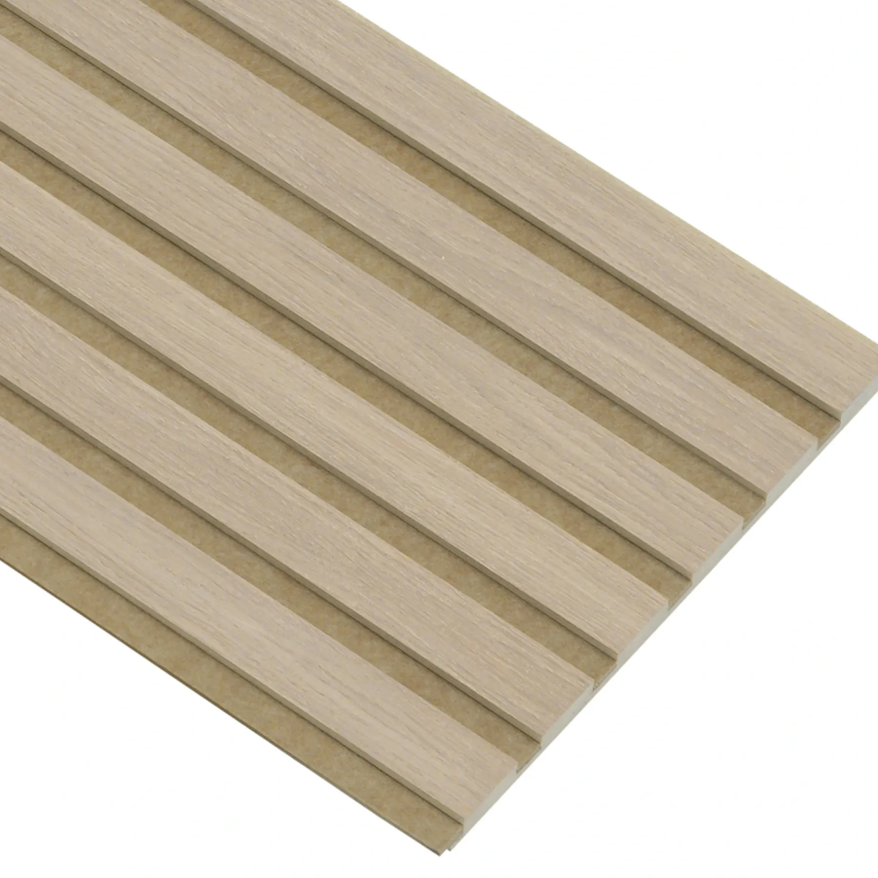 Akustikpanel ^ I-Wood AKUSTIKPANEL EG HVID OLIE 16 X 300 X 2400 MM