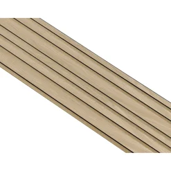 Akustikpanel ^ I-Wood AKUSTIKPANEL EG HVID OLIE 17 X 300 X 2400 MM