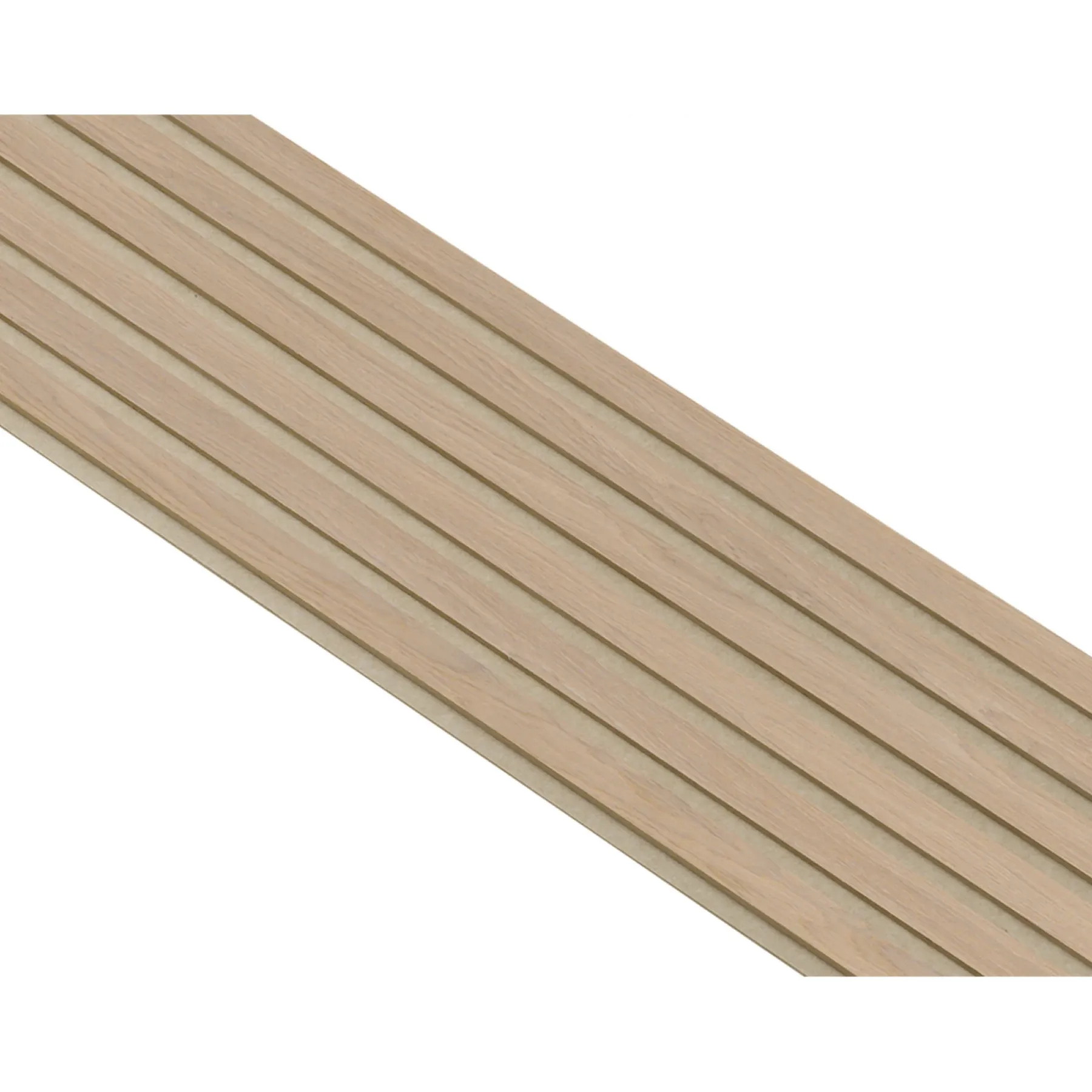 Akustikpanel ^ I-Wood AKUSTIKPANEL EG HVID OLIE 16 X 300 X 2400 MM
