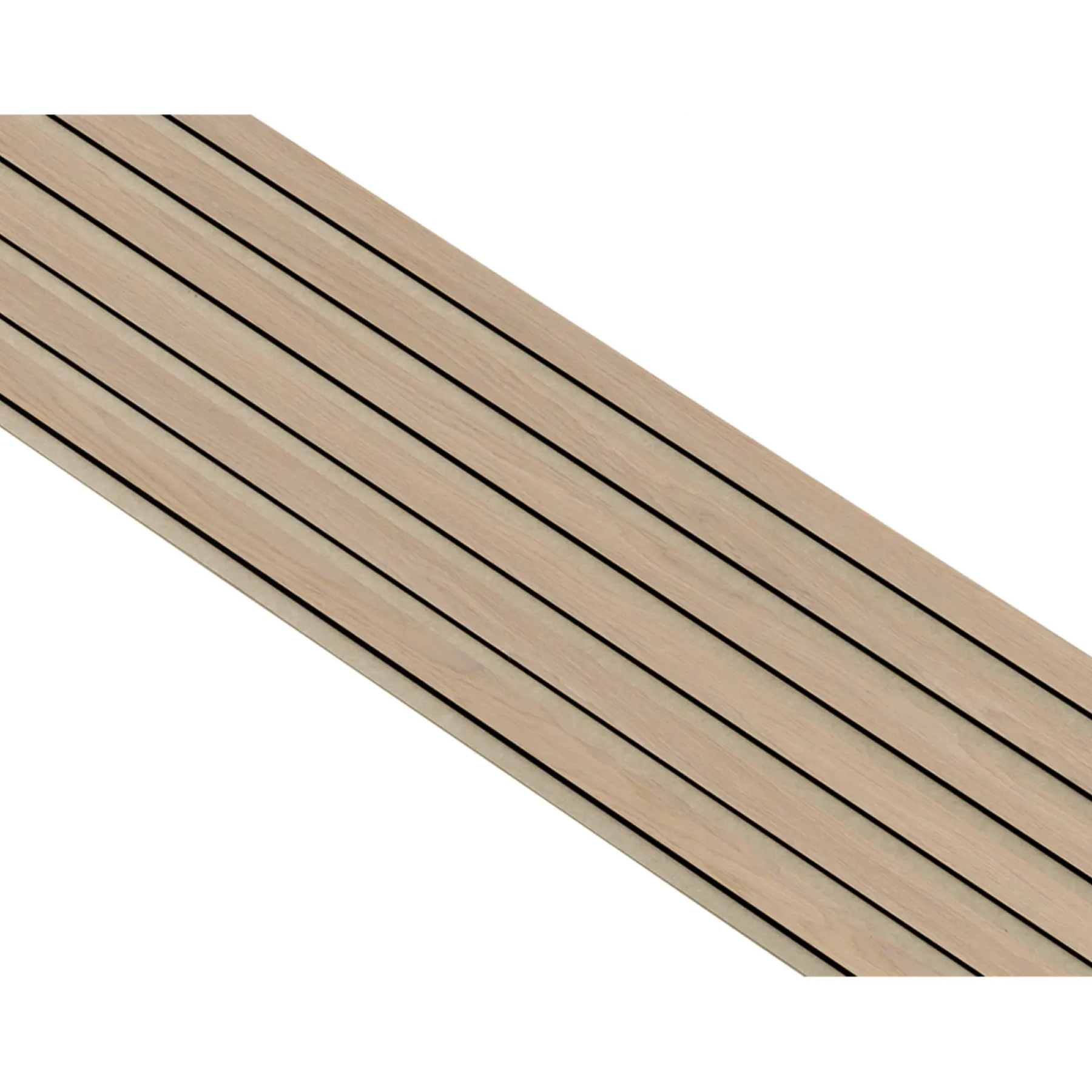 Akustikpanel ^ I-Wood AKUSTIKPANEL EG HVID OLIE 17 X 300 X 2400 MM