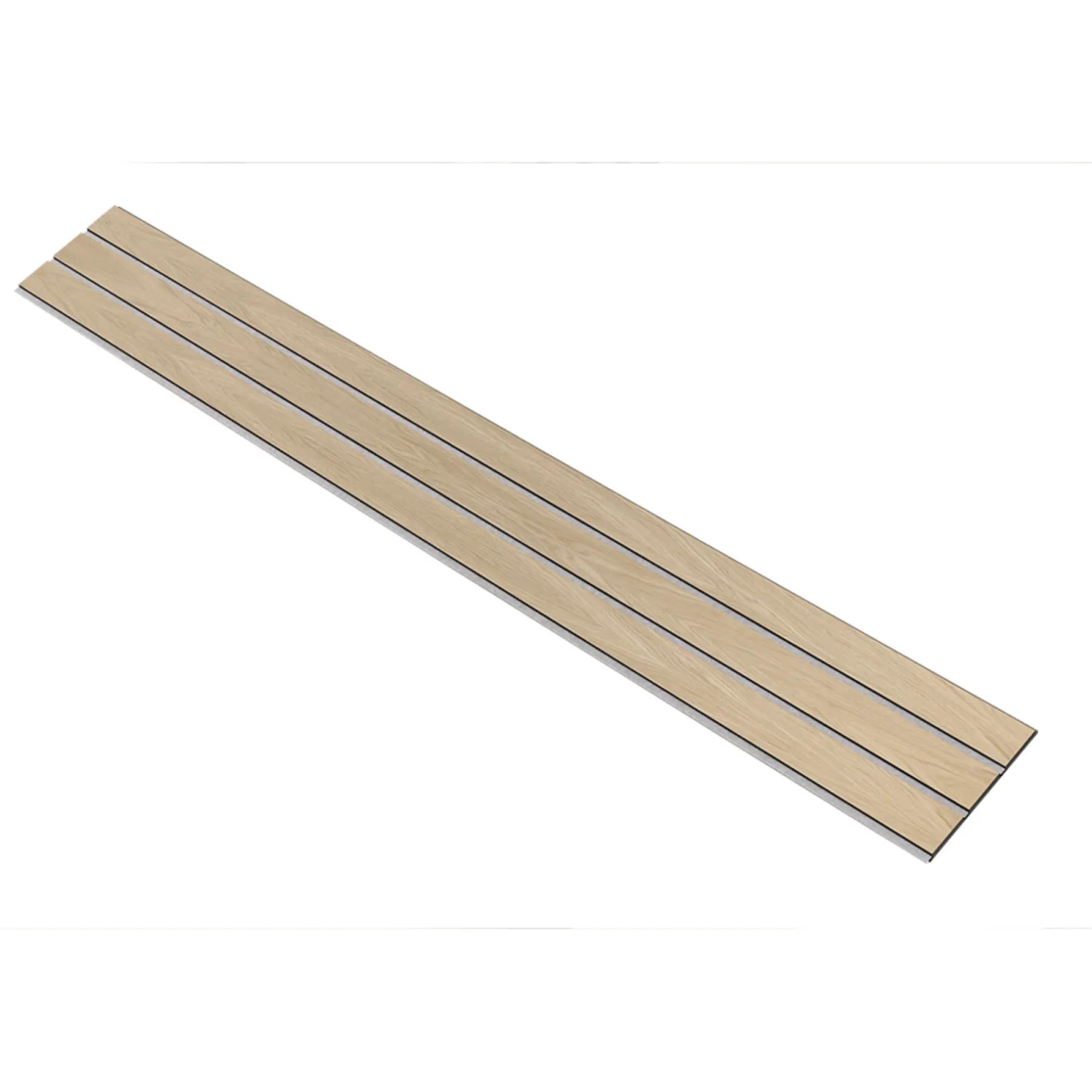 Akustikpanel ^ I-Wood AKUSTIKPANEL EG HVID OLIE 17 X 300 X 2400 MM