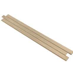 Akustikpanel ^ I-Wood AKUSTIKPANEL EG HVID OLIE 16 X 300 X 2400 MM