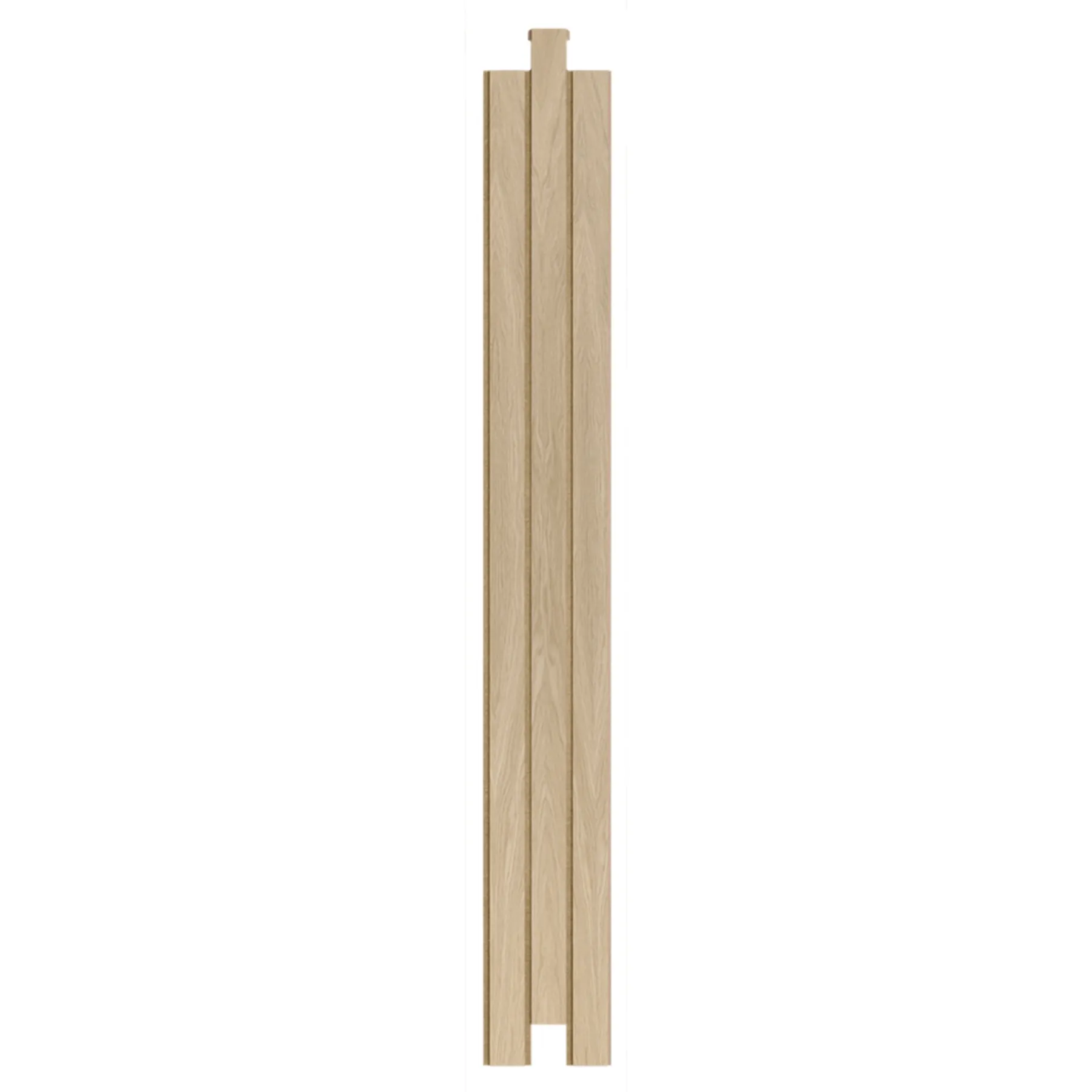 Akustikpanel ^ I-Wood AKUSTIKPANEL EG HVID OLIE 16 X 300 X 2400 MM