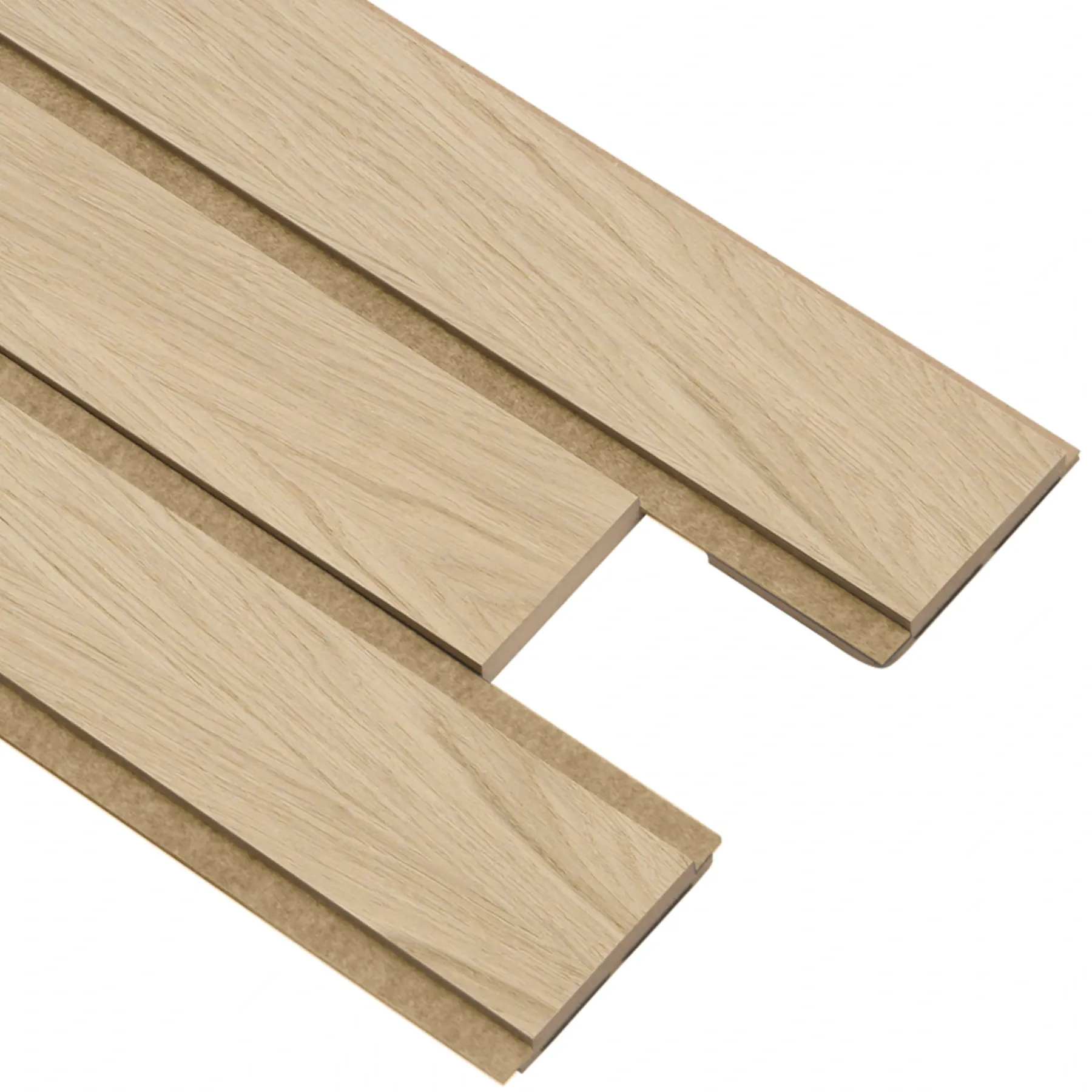 Akustikpanel ^ I-Wood AKUSTIKPANEL EG HVID OLIE 16 X 300 X 2400 MM