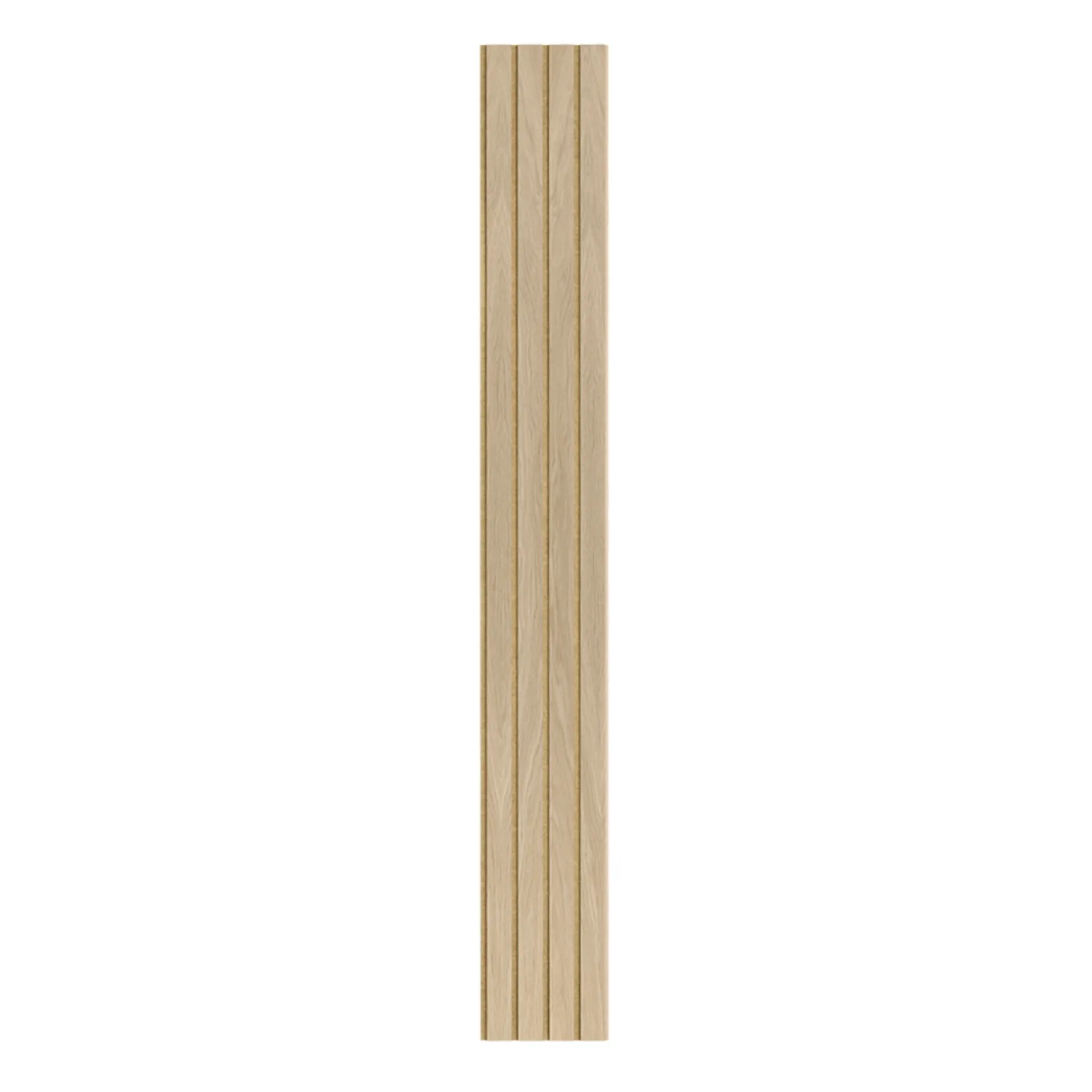 Akustikpanel ^ I-Wood AKUSTIKPANEL EG HVID OLIE 16 X 300 X 2400 MM