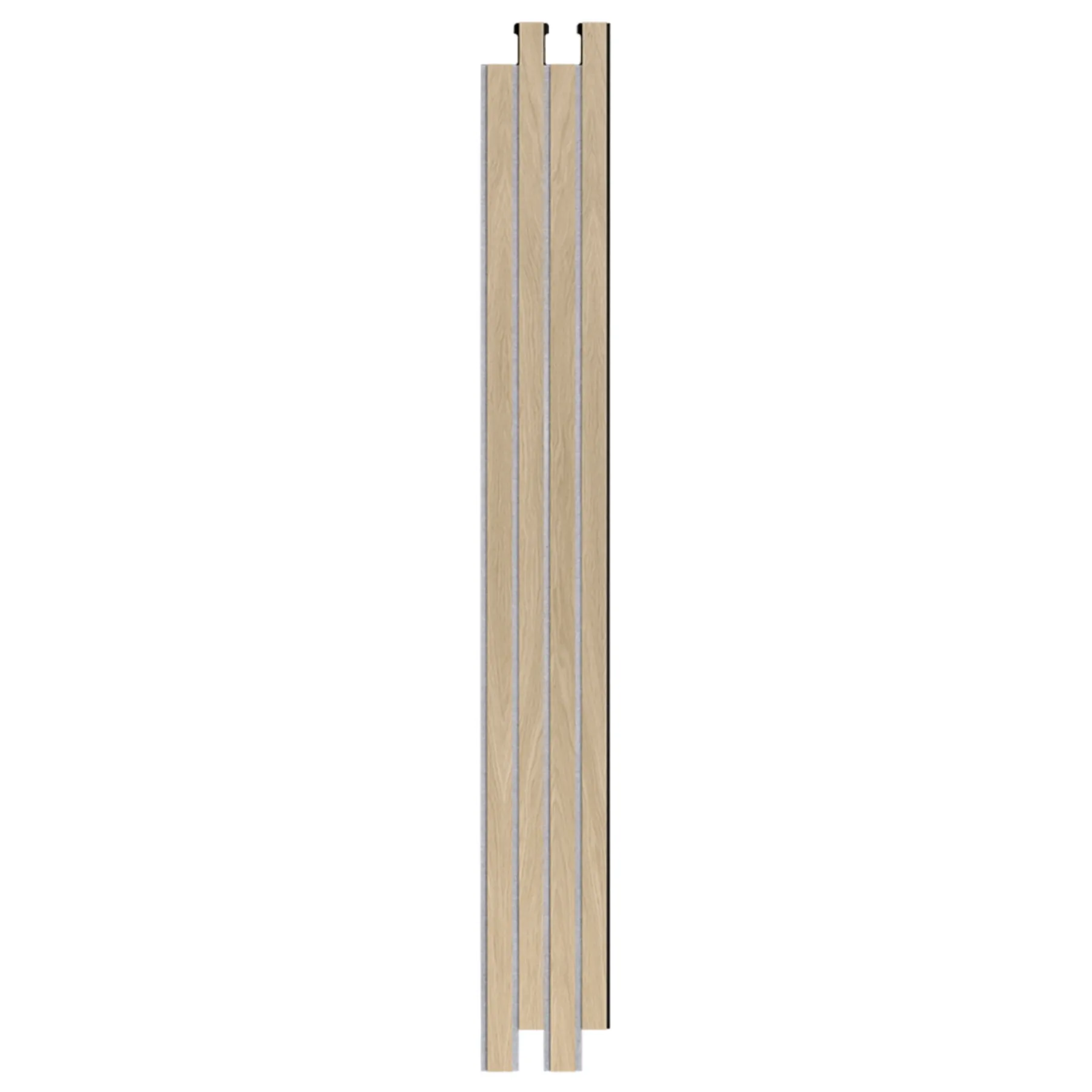Akustikpanel ^ I-Wood AKUSTIKPANEL EG HVID OLIE 17 X 300 X 2400 MM