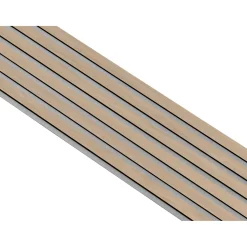 Akustikpanel ^ I-Wood AKUSTIKPANEL EG HVID OLIE 17 X 300 X 2400 MM