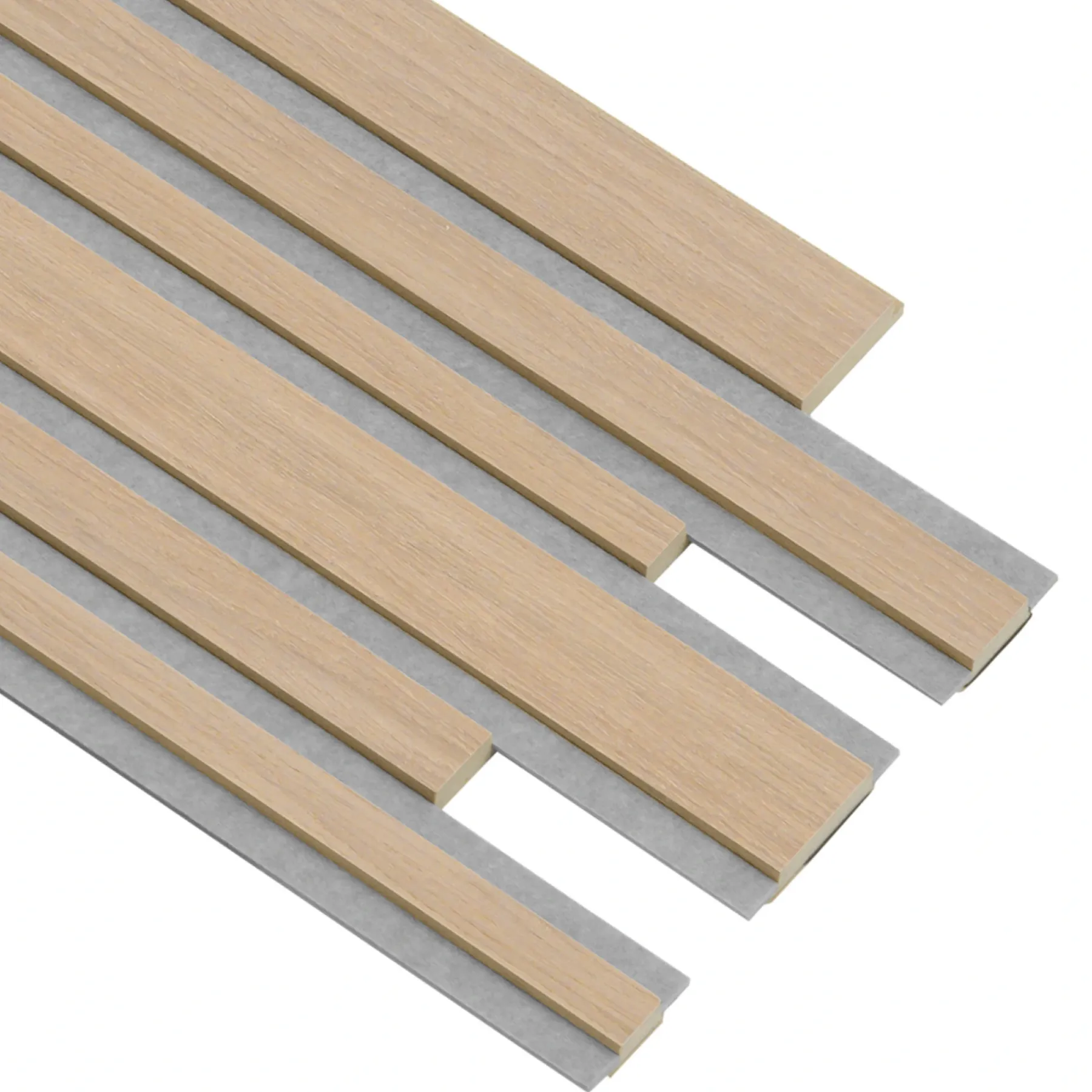 Akustikpanel ^ I-Wood AKUSTIKPANEL EG HVID OLIE 16 X 300 X 2400 MM