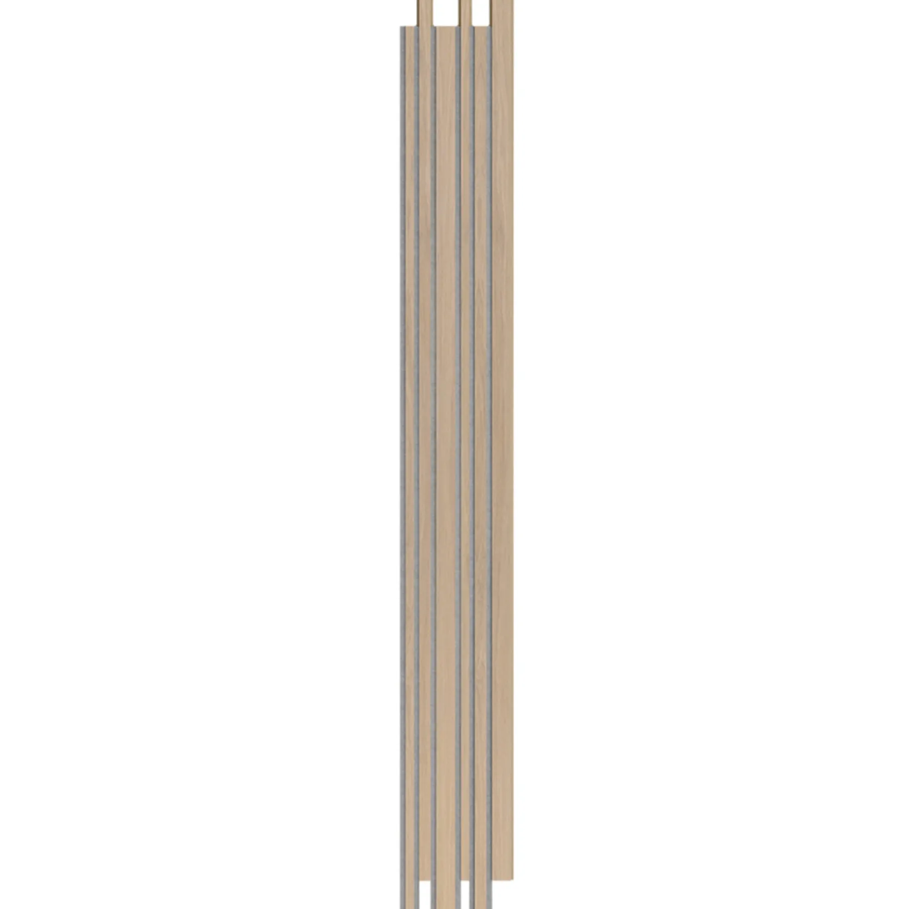 Akustikpanel ^ I-Wood AKUSTIKPANEL EG HVID OLIE 16 X 300 X 2400 MM