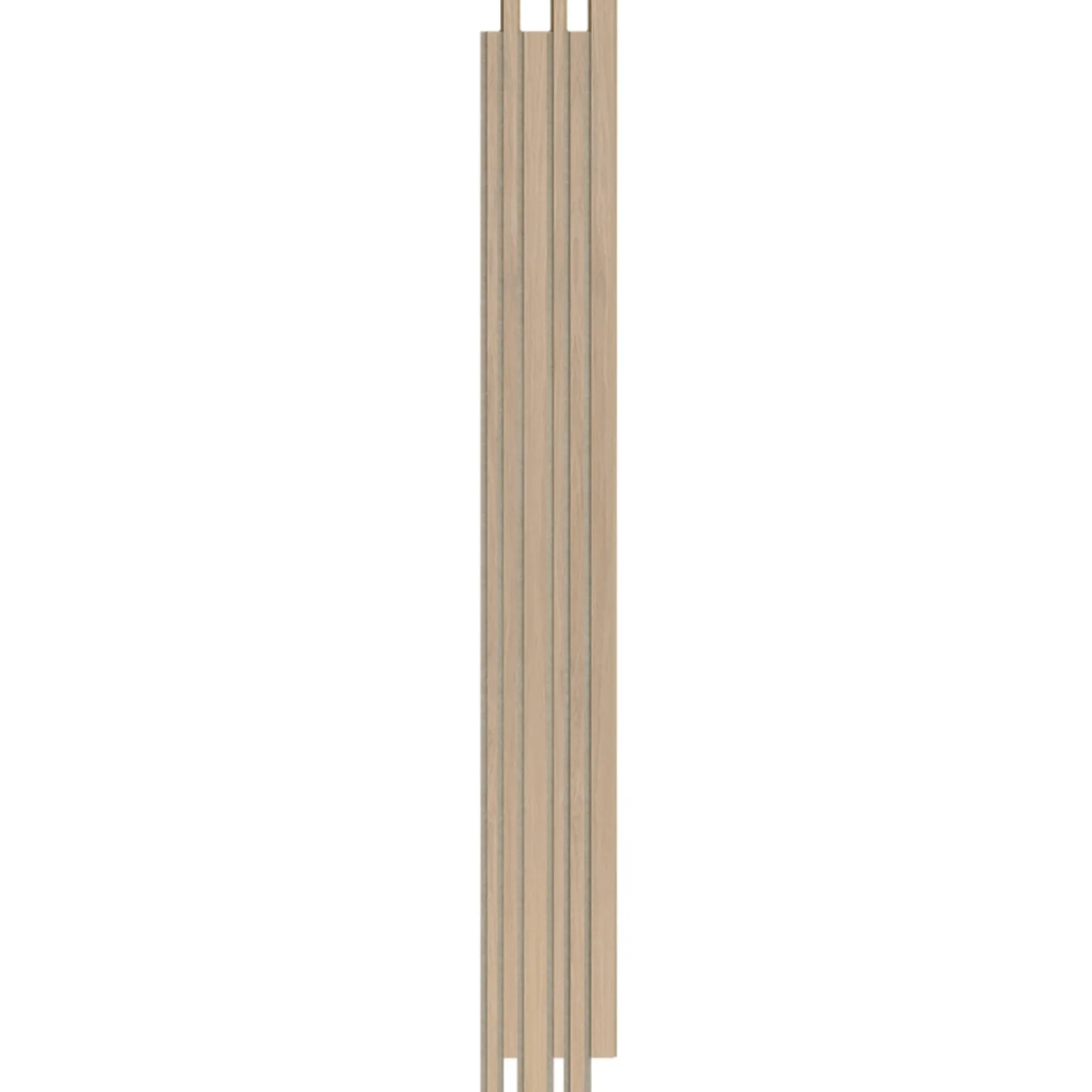 Akustikpanel ^ I-Wood AKUSTIKPANEL EG HVID OLIE 16 X 300 X 2400 MM