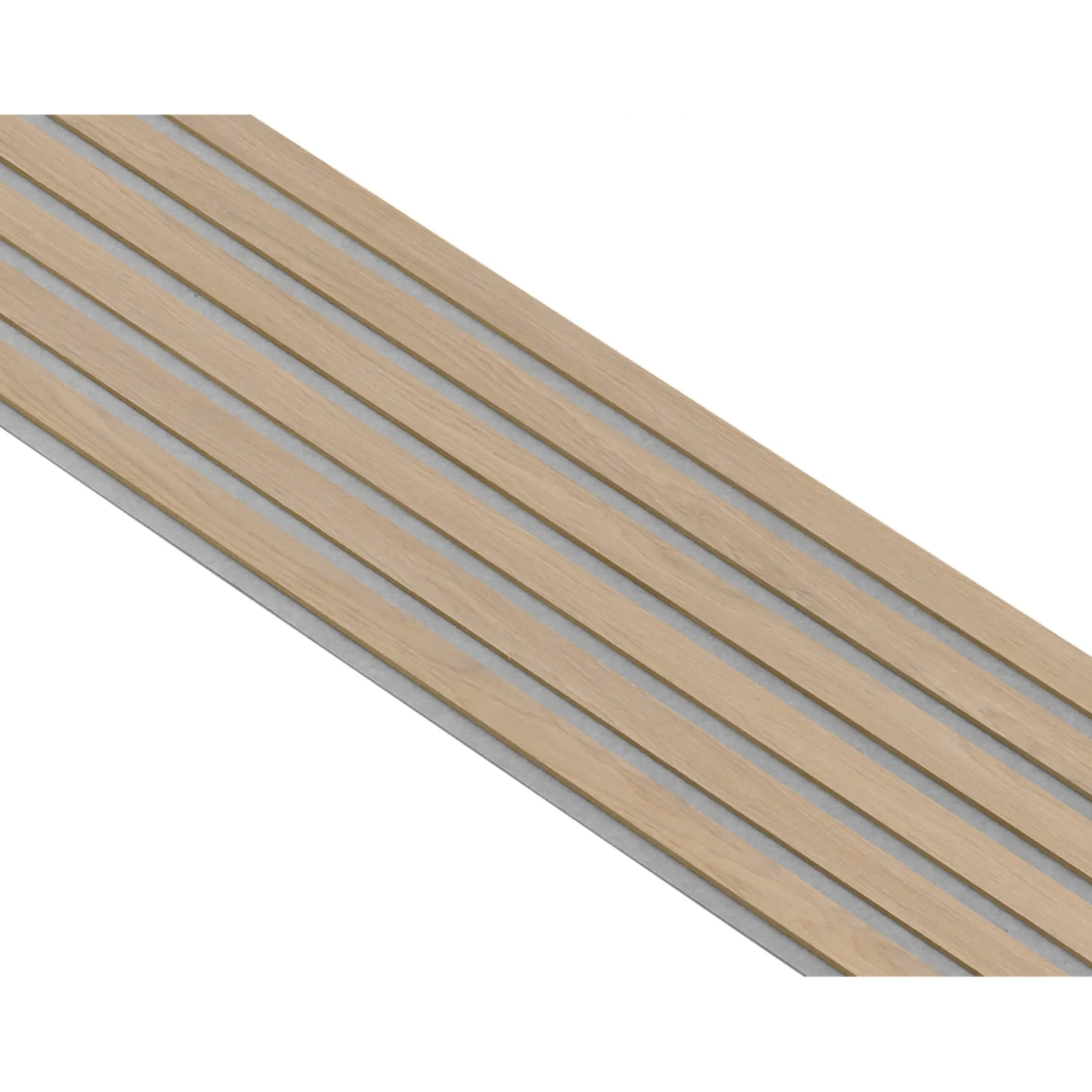 Akustikpanel ^ I-Wood AKUSTIKPANEL EG HVID OLIE 16 X 300 X 2400 MM
