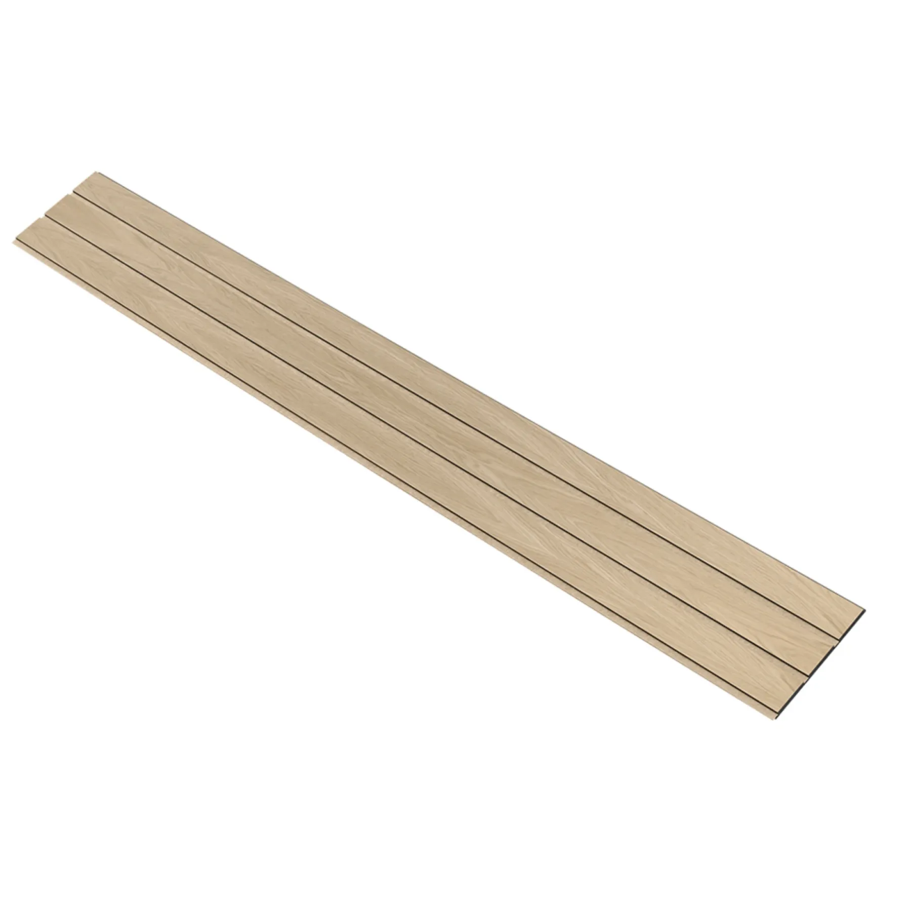 Akustikpanel ^ I-Wood AKUSTIKPANEL EG HVID OLIE 17 X 300 X 2400 MM