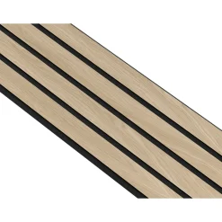 Akustikpanel ^ I-Wood AKUSTIKPANEL EG HVID OLIE 17 X 300 X 2400 MM