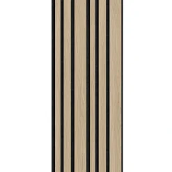 Akustikpanel ^ I-Wood AKUSTIKPANEL EG HVID OLIE 17 X 300 X 2400 MM