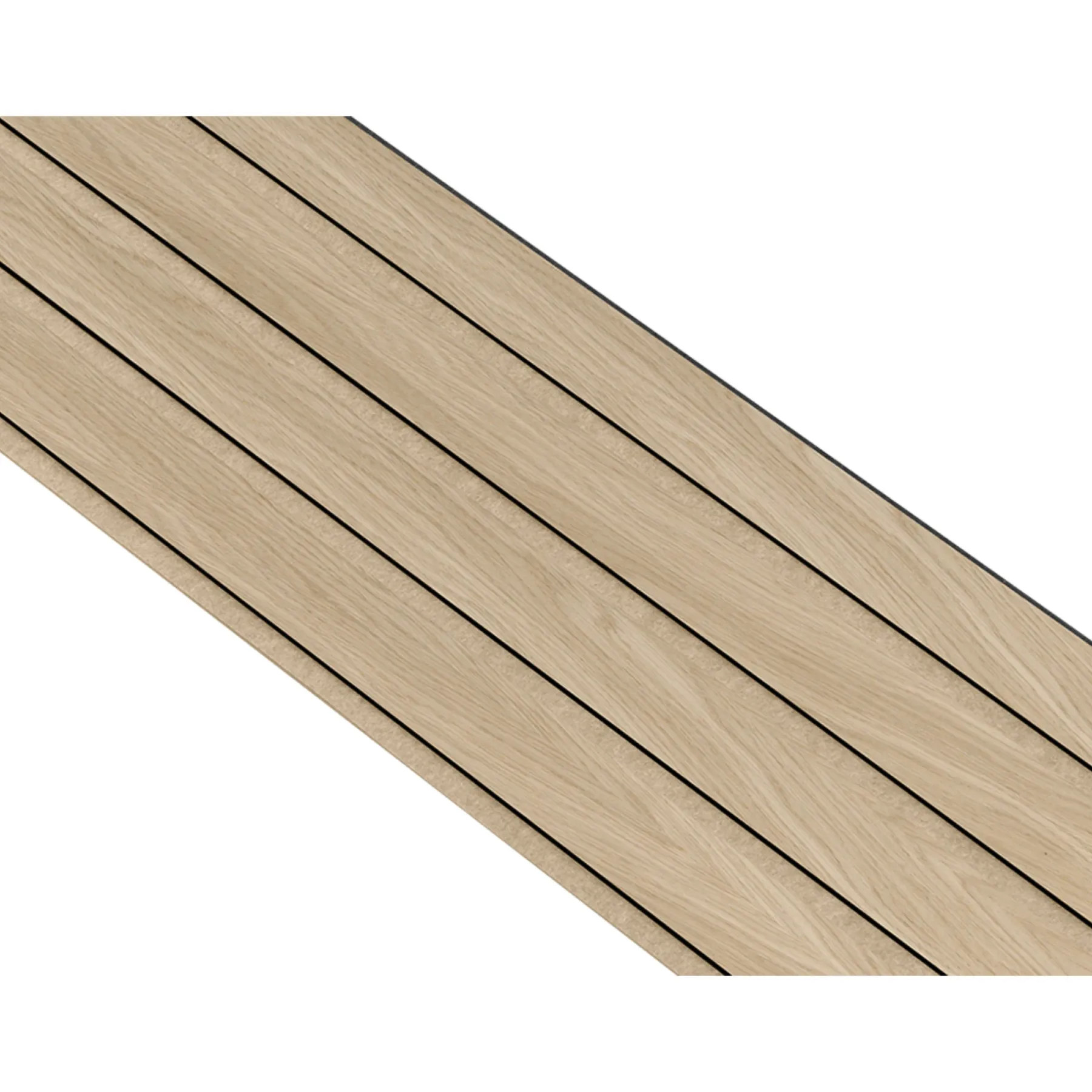Akustikpanel ^ I-Wood AKUSTIKPANEL EG HVID OLIE 17 X 300 X 2400 MM