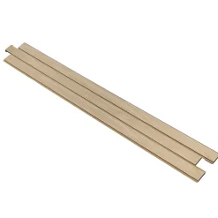 Akustikpanel ^ I-Wood AKUSTIKPANEL EG HVID OLIE 17 X 300 X 2400 MM