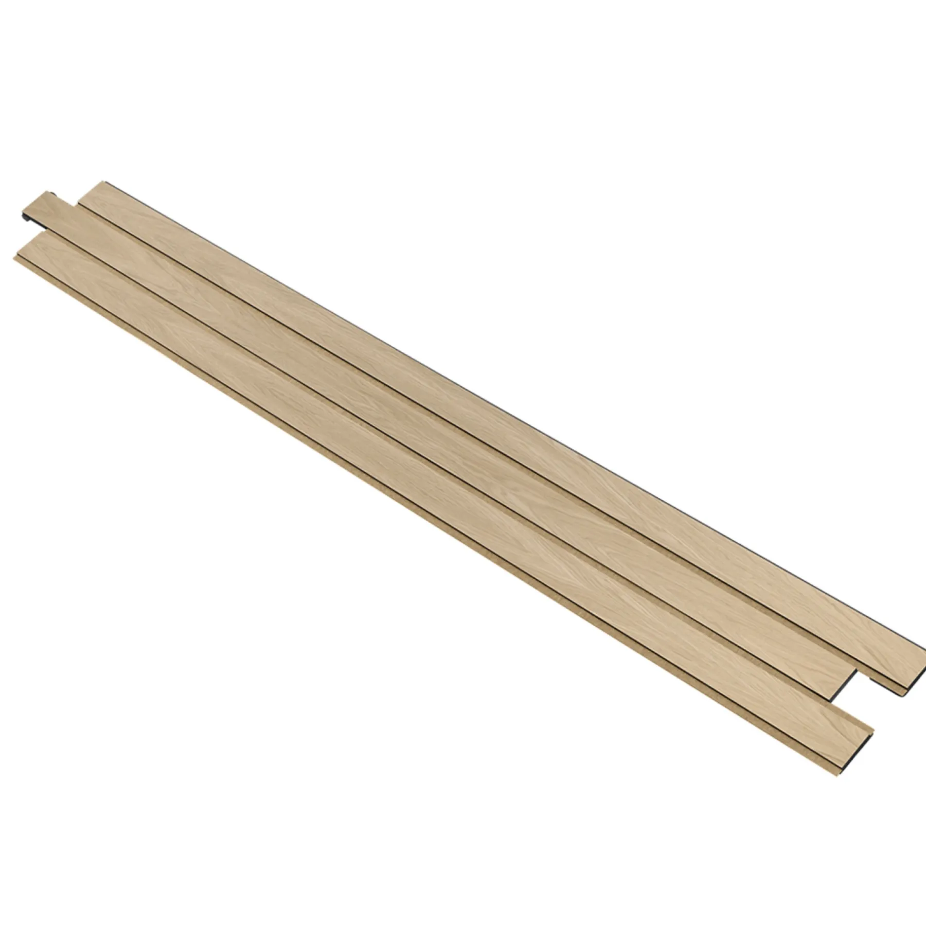 Akustikpanel ^ I-Wood AKUSTIKPANEL EG HVID OLIE 17 X 300 X 2400 MM
