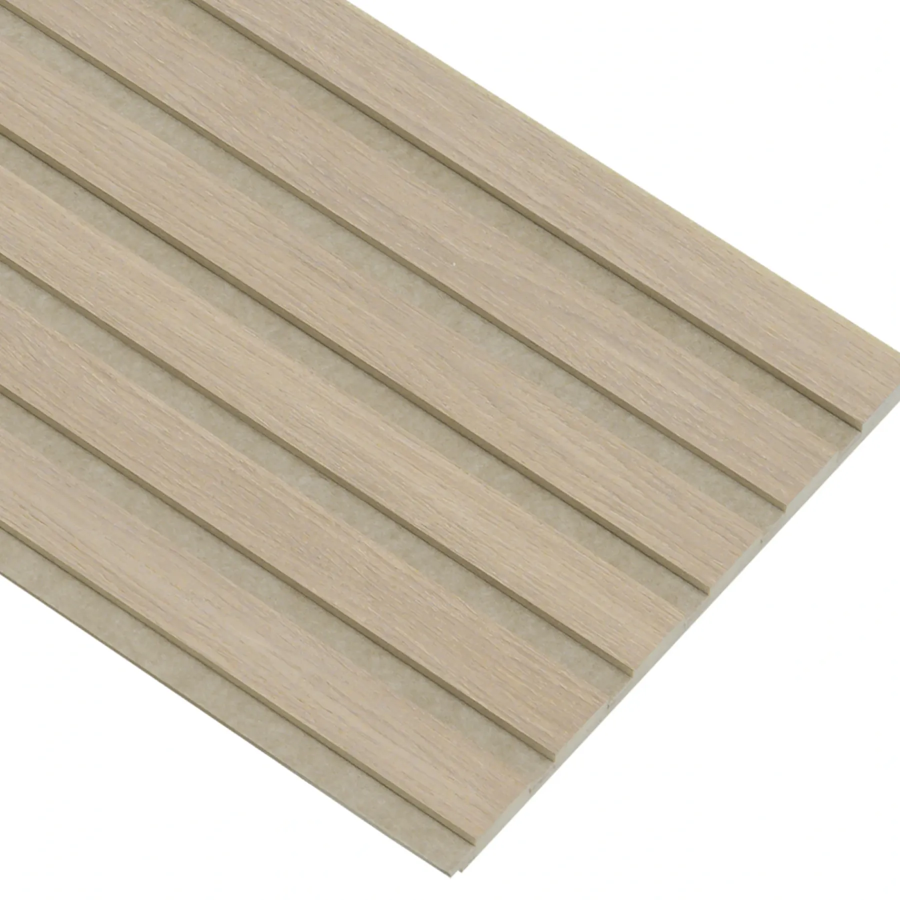 Akustikpanel ^ I-Wood AKUSTIKPANEL EG HVID OLIE 16 X 300 X 2400 MM