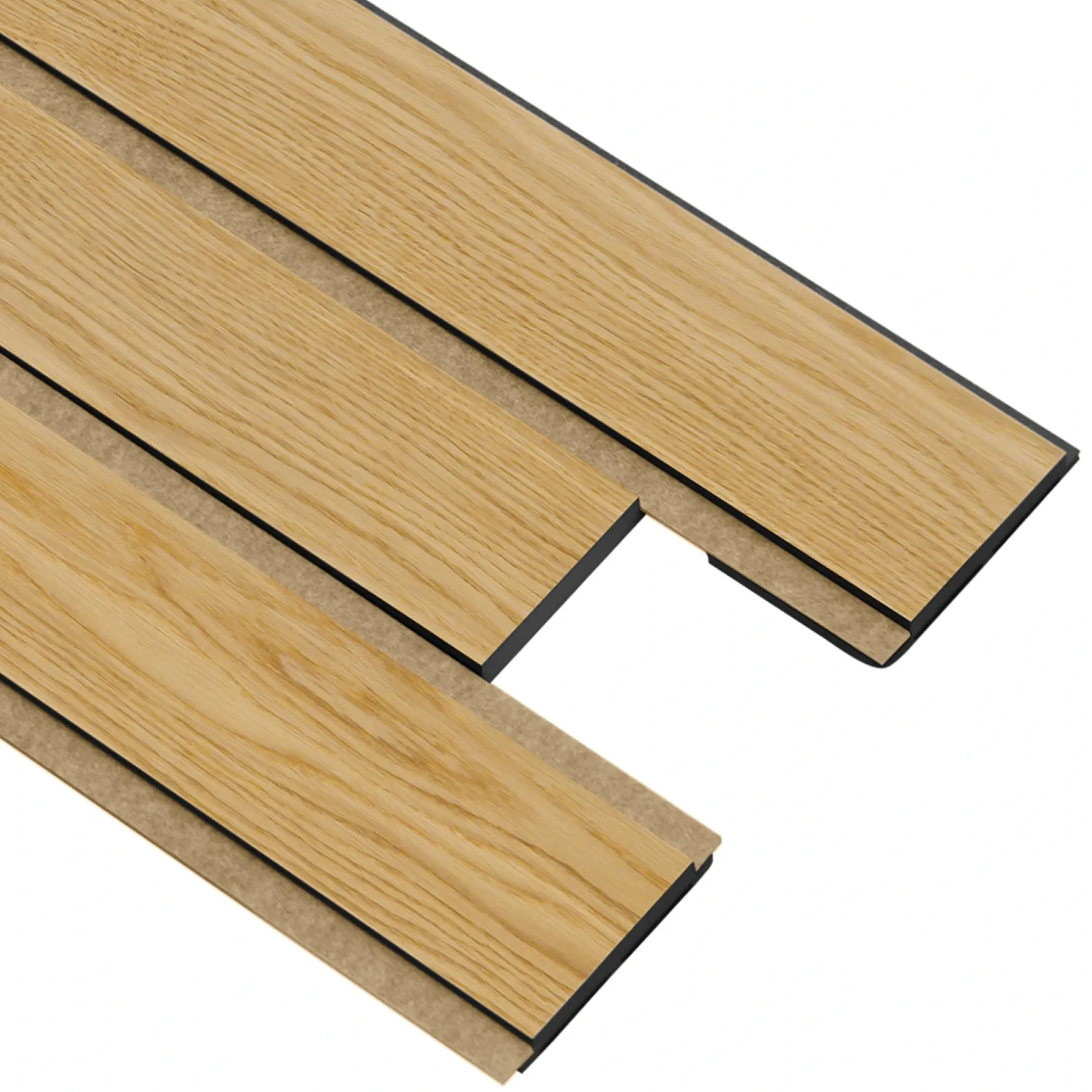 Akustikpanel ^ I-Wood AKUSTIKPANEL EG KLAR OLIE 17 X 300 X 2400 MM