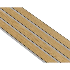 Akustikpanel ^ I-Wood AKUSTIKPANEL EG KLAR OLIE 17 X 300 X 2400 MM