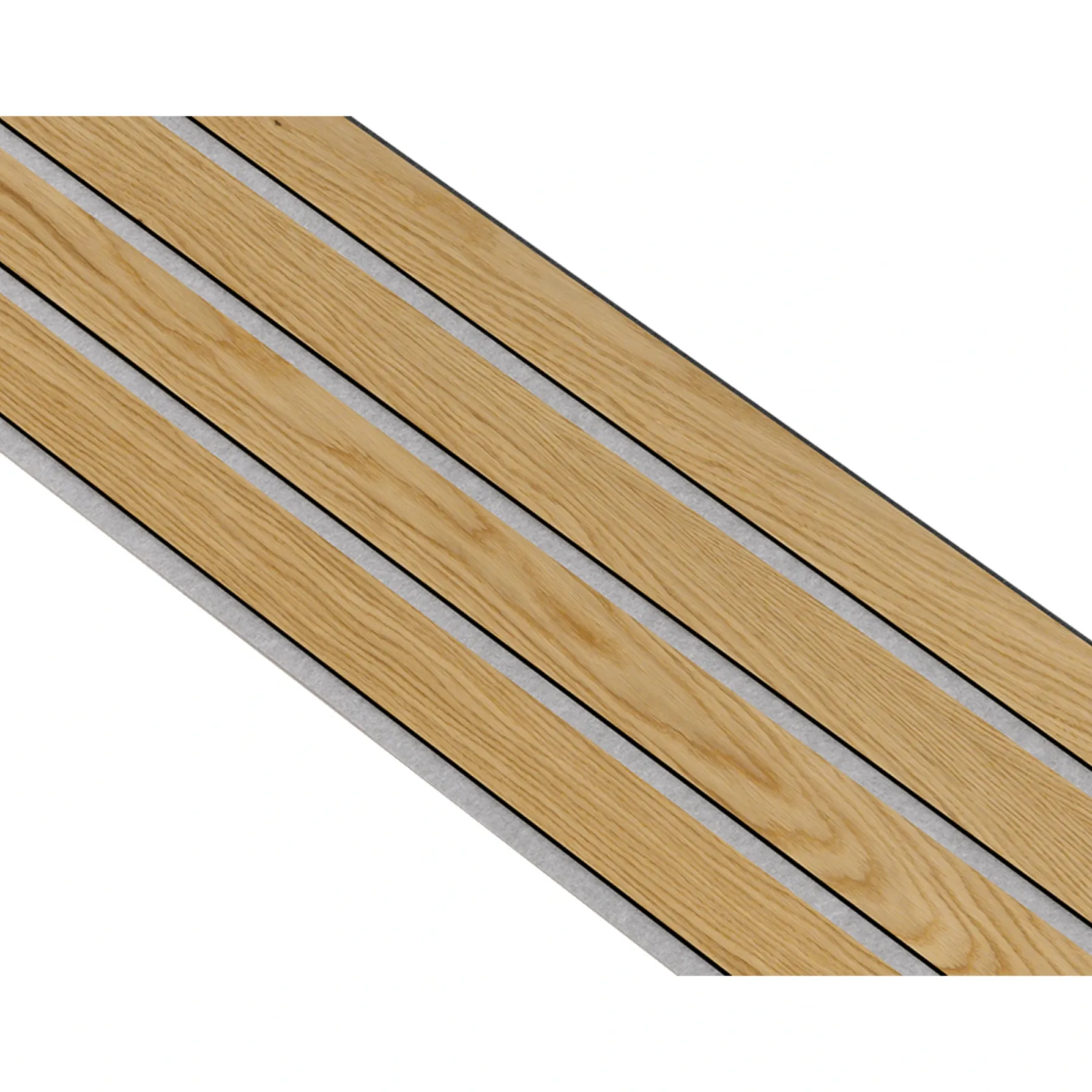 Akustikpanel ^ I-Wood AKUSTIKPANEL EG KLAR OLIE 17 X 300 X 2400 MM