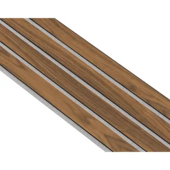 Akustikpanel ^ I-Wood AKUSTIKPANEL EG KLAR OLIE 17 X 300 X 2400 MM
